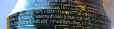 Lista de ingredientes del producto 7Up 7Up, Pepsico 33 cl