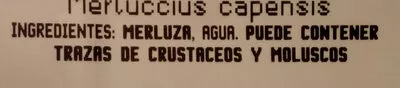 Lista de ingredientes del producto Merluza del cabo filletes BonÀrea 435 g