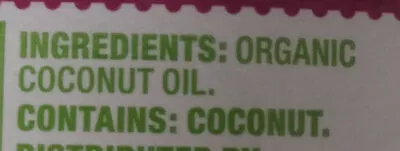 Lista de ingredientes del producto Coconut Oil Simple Truth Organic 54 fl oz