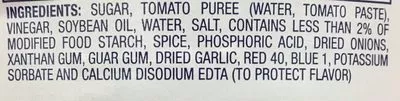 Lista de ingredientes del producto Catalina Dressing Kraft 16 FL OZ / 473 ml