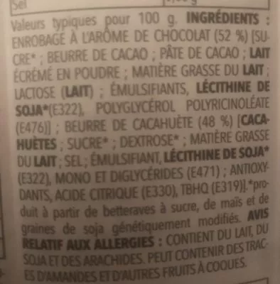 Lista de ingredientes del producto Reese's Peanut Butter Cups Travel Retail Exclusive Reese s 200 g