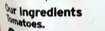 Lista de ingredientes del producto Italian Tomato Purée Double Concentrate Sainsbury's, by sainsbury's 200g