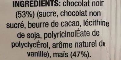 Lista de ingredientes del producto galettes de maïs au chocolat Lieber's 90 g