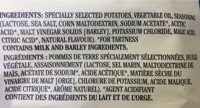 Lista de ingredientes del producto Croustilles (sel Marin & Vinaigre De Malt) Miss Vickie 220 gr