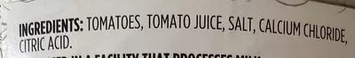 Lista de ingredientes del producto Diced Tomatoes 365 Everyday Value, Whole Foods Market Ip  Lp 28 oz