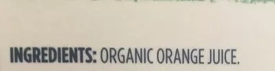 Lista de ingredientes del producto Jus d'orange Wholefood 1.75L