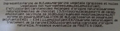 Lista de ingredientes del producto Suisse pépites de chocolat  