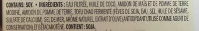 Lista de ingredientes del producto Creamy original chao slices with chao tofu Field Roast, The Field Roast Grain Meat Co. 10 slices