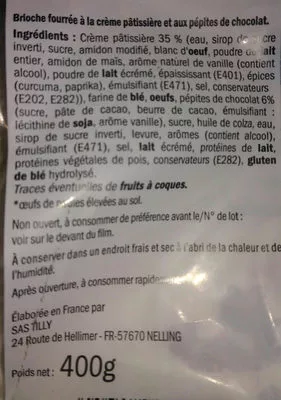 Lista de ingredientes del producto CHINOIS DELUXE Deluxe 400g