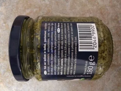 Lista de ingredientes del producto Pesto Siciliano Italiamo 180 g