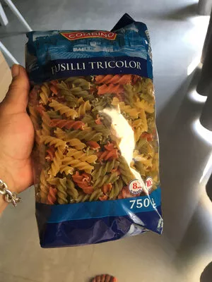 Lista de ingredientes del producto Fusilli tricolor Combino 