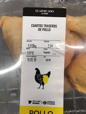 Lista de ingredientes del producto  El Mercado de Aldi 