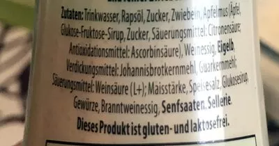 Lista de ingredientes del producto Aldi Salat Dressing Belight, Joghurt Light Wonnemeyer, (Eigenmarke Aldi Süd) 250 ml