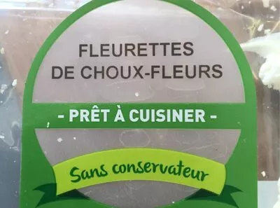 Lista de ingredientes del producto Fleurette de choux-fleurs  