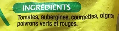 Lista de ingredientes del producto Légumes Pour Ratatouille 1kg Surgelé Daucy 1 kg