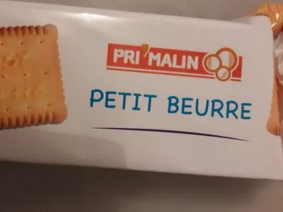 Lista de ingredientes del producto Petit beurre Prixmalin 