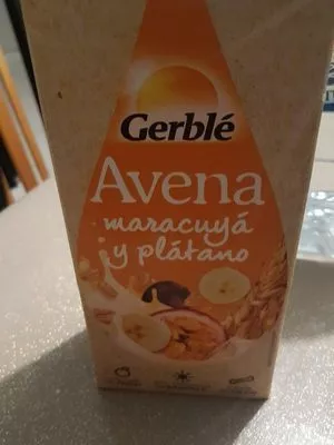 Lista de ingredientes del producto Bebida De Avena Con Maracuyã¡ Y Plã¡tano Gerblé Gerblé 