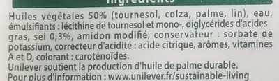 Lista de ingredientes del producto Léger & Sans lactose Fruit d'Or 250 g