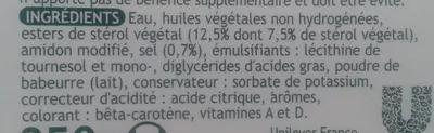 Lista de ingredientes del producto Fruit d'Or pro-activ (35 % MG) Tartine Fruit d'Or pro-activ, Unilever 250 g