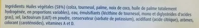 Lista de ingredientes del producto Traiteurs & Sandwicheries : Facile à tartiner Planta Fin 1 kg