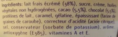 Lista de ingredientes del producto Choco Max Planta Fin 150 g