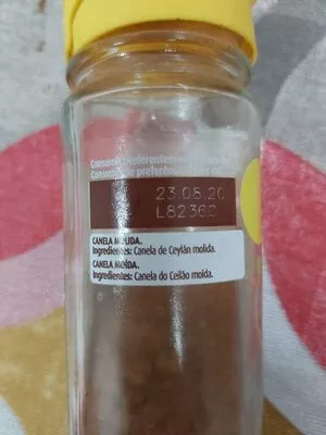 Lista de ingredientes del producto Canela molida Vahiné 