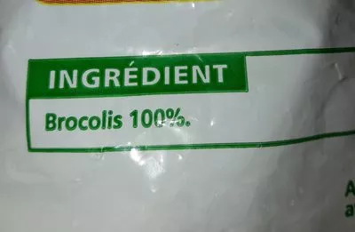 Lista de ingredientes del producto Brocolis en fleurettes - Agriplus Casino 1 kg