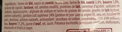 Lista de ingredientes del producto Feuillantine comtoise Pierre Schmidt 