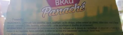 Lista de ingredientes del producto Panaché Kingsbräu 10 x 25 cl