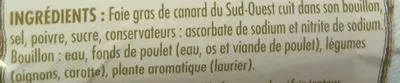 Lista de ingredientes del producto Itinéraire des saveurs Itinéraire des Saveurs 250 g