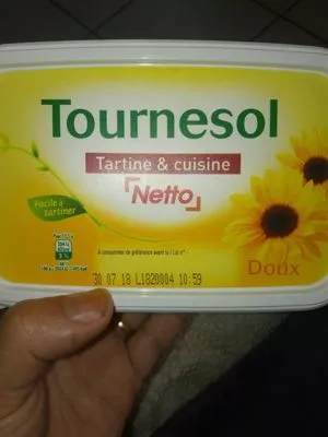 Lista de ingredientes del producto Margarine tournesol  