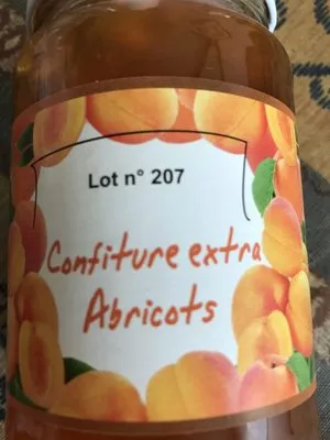 Lista de ingredientes del producto Confiture Extra Abricots  