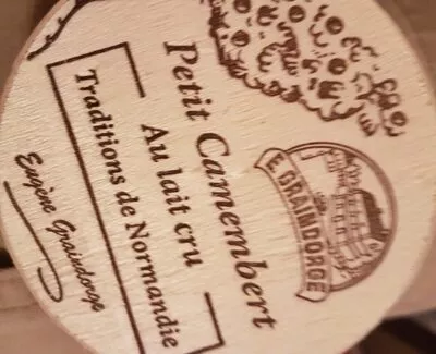 Lista de ingredientes del producto Petit Camembert au lait cru (23% MG) E. Graindorge, Eugène Graindorge 150 g