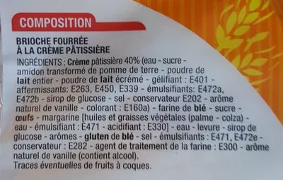 Lista de ingredientes del producto Chinois Cora 