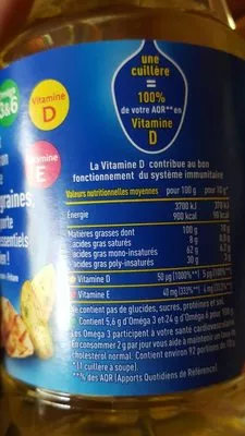 Lista de ingredientes del producto Isio 4 Lesieur 1 l.