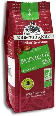 Lista de ingredientes del producto 100% Arabica Doux Pur Mexique Brocéliande 250 g