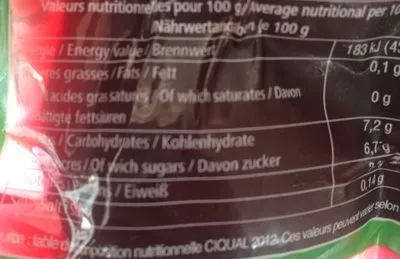 Lista de ingredientes del producto Betteraves Rouges épluchées Allaire, Daniel Allaire 500 g