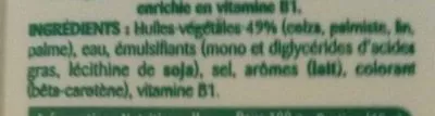 Lista de ingredientes del producto St Hubert Oméga 3 Doux St Hubert 255 g e