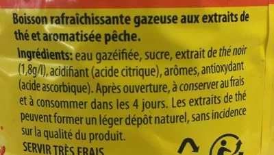 Lista de ingredientes del producto Liptonic lipton ice tea 1