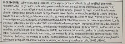 Lista de ingredientes del producto Barra con Proteína Herbalife 560g