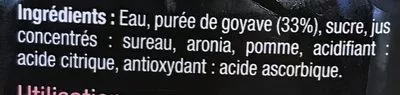 Lista de ingredientes del producto Goyave Carrefour, Carrefour Sélection, CMI (Carrefour Marchandises Internationales), Groupe Carrefour 1 L