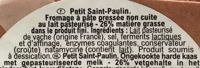 Lista de ingredientes del producto Le Péché des Bons Pères Carrefour 340 g