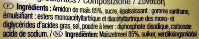 Lista de ingredientes del producto Preparado para pan y pastelería sin gluten Carrefour, No gluten 1 kg