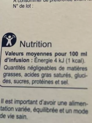 Lista de ingredientes del producto Infusion Bonne Nuit Carrefour 40 g (25 x 1.6 g)