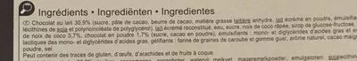 Lista de ingredientes del producto Double choco Carrefour 