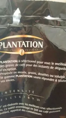 Lista de ingredientes del producto Dosettes corsé x 36 Plantation, Marque Repère 250 g