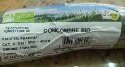 Lista de ingredientes del producto Concombre bio Instant Bio 1 unité