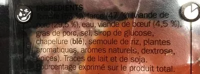 Lista de ingredientes del producto Tomates farcies x 6 Férial,  Marque Repère 900 g