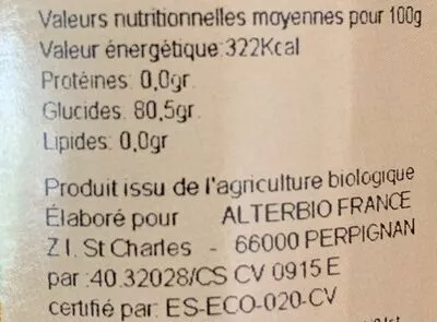 Lista de ingredientes del producto Miel de lavande  