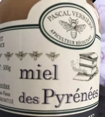 Lista de ingredientes del producto Miel des pyrénées Guarrigue Pascal Verrière 